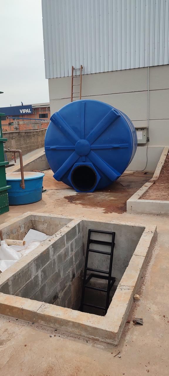 Montagem de barracão industrial — Ponta Grossa/PR