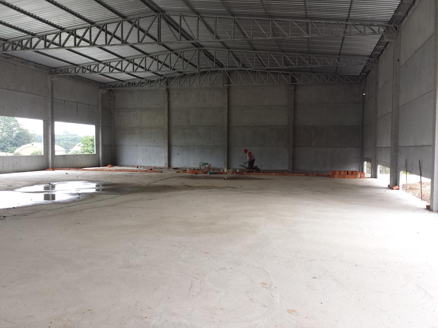 Montagem de barracão industrial — Ponta Grossa/PR (obra 2)