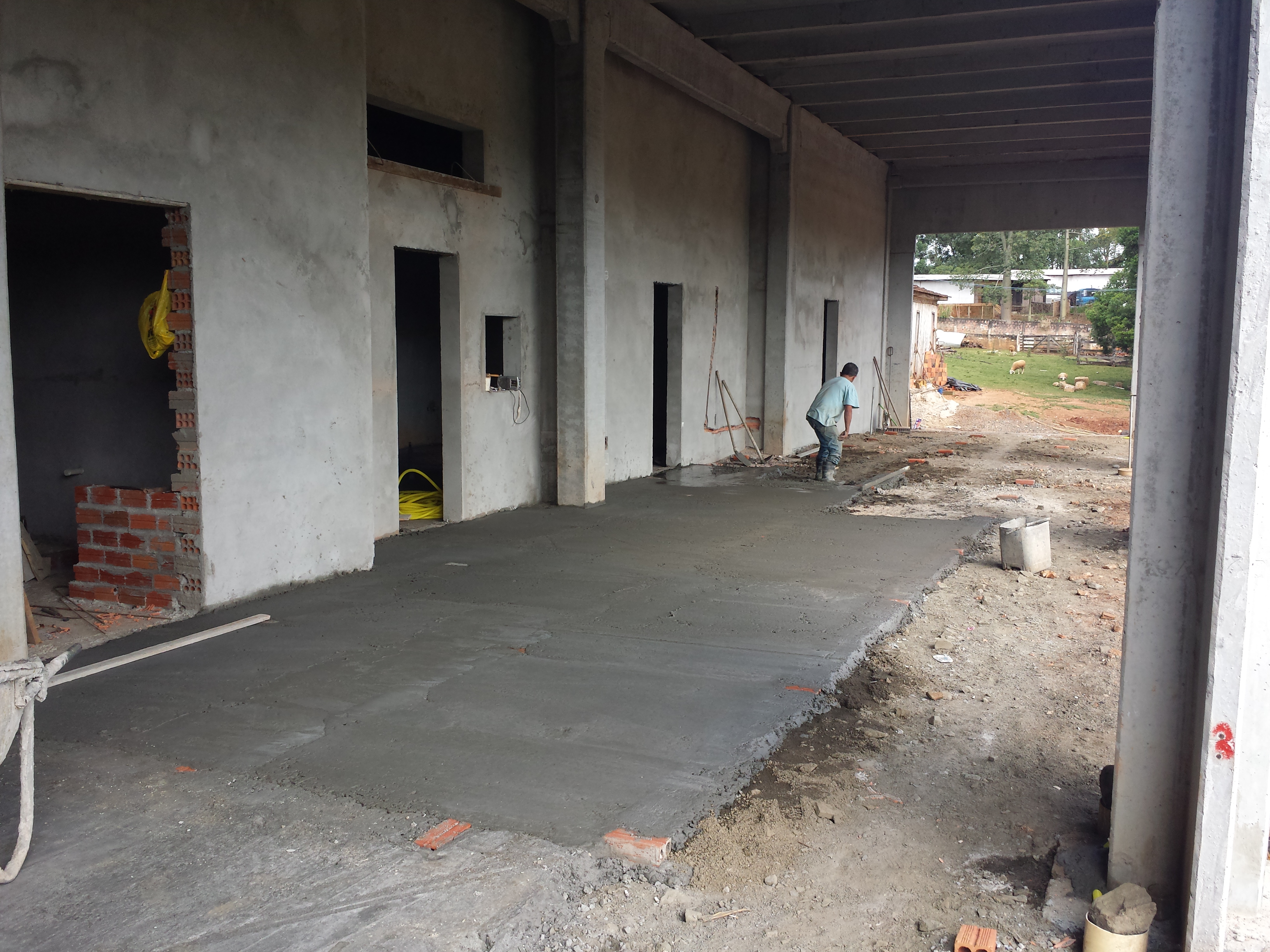Montagem de barracão industrial — Ponta Grossa/PR (obra 2)