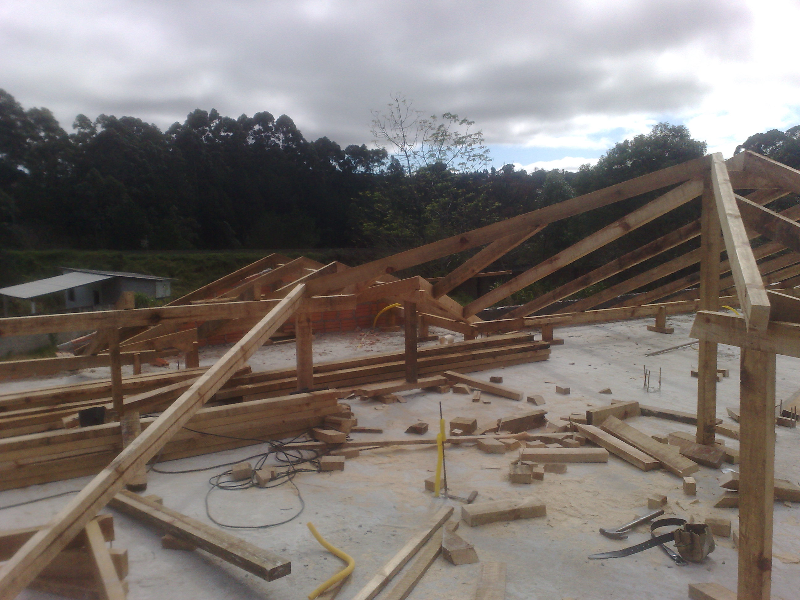 Obra residencial — Ponta Grossa/PR