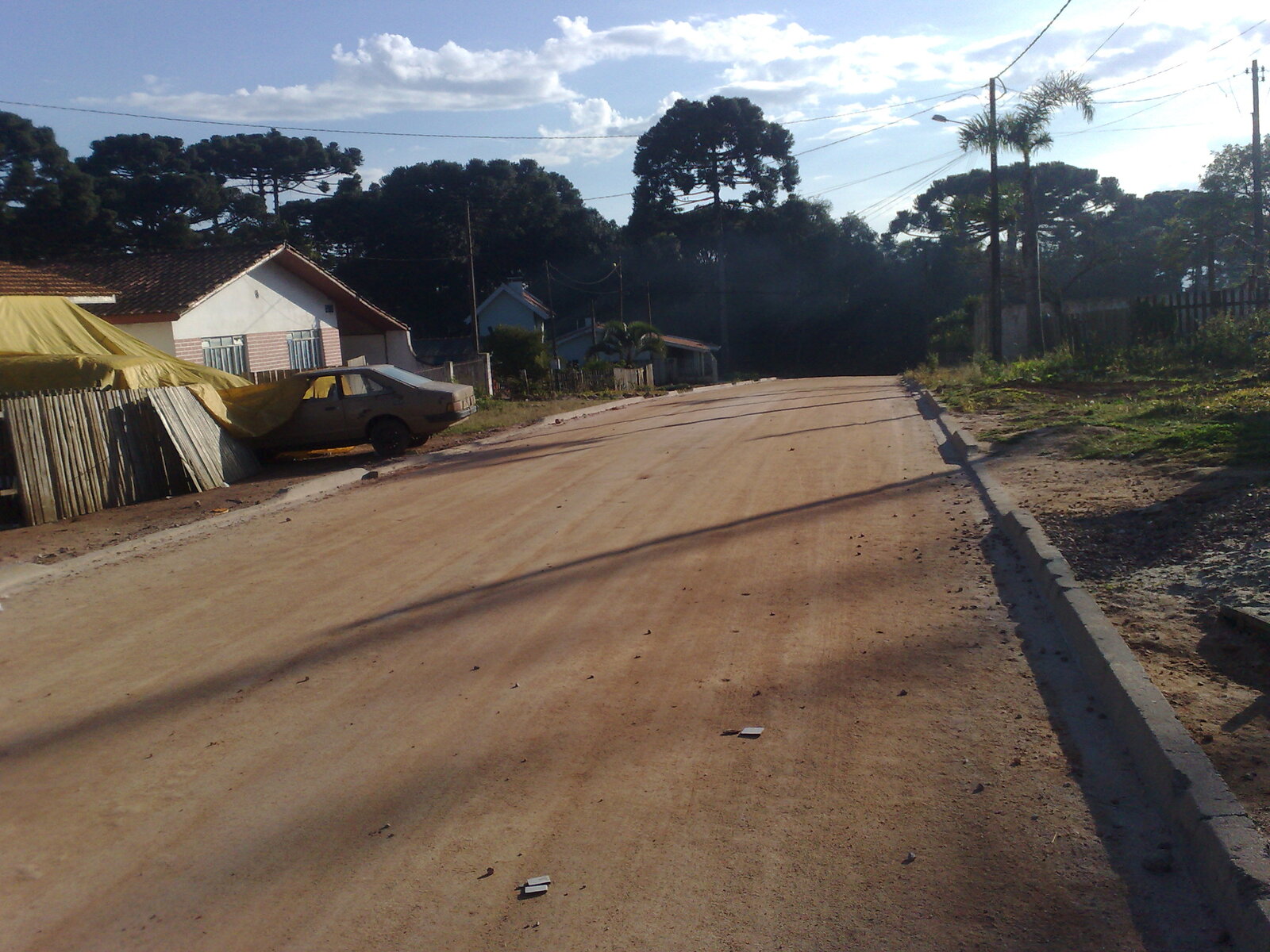 Pavimentação de ruas — Castro/PR