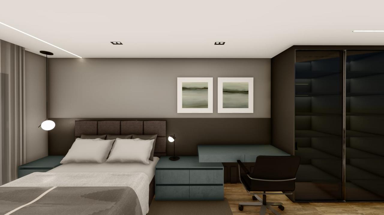 Marcenaria — Quarto planejado (projeto 2)
