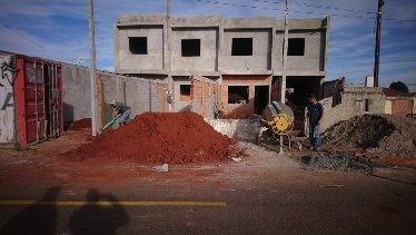 Obra residencial (sobrados) — Ponta Grossa/PR