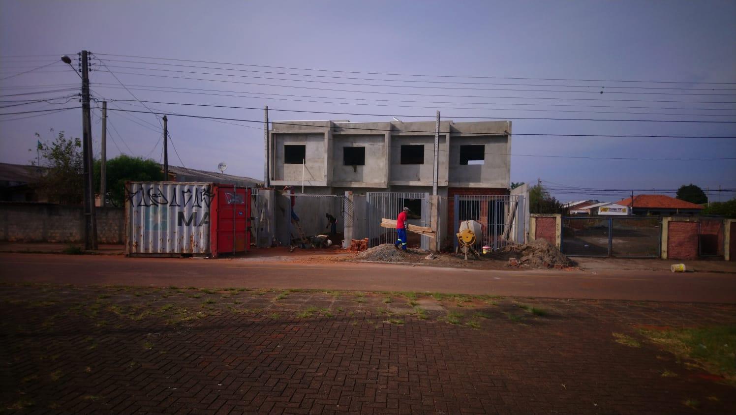 Obra residencial (sobrados) — Ponta Grossa/PR